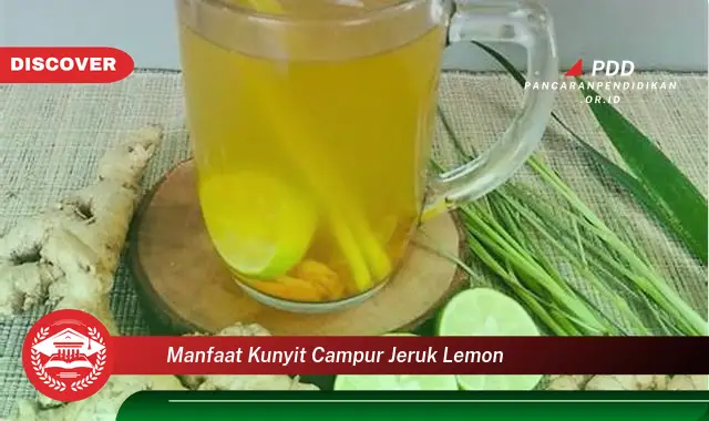 Kamu Wajib Tahu Manfaat Kunyit Campur Jeruk Lemon Yang Wajib Diketahui