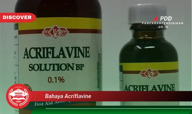 bahaya acriflavine