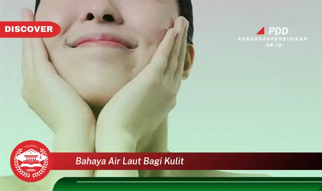 bahaya air laut bagi kulit