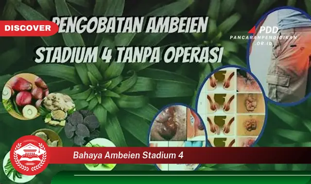 bahaya ambeien stadium 4