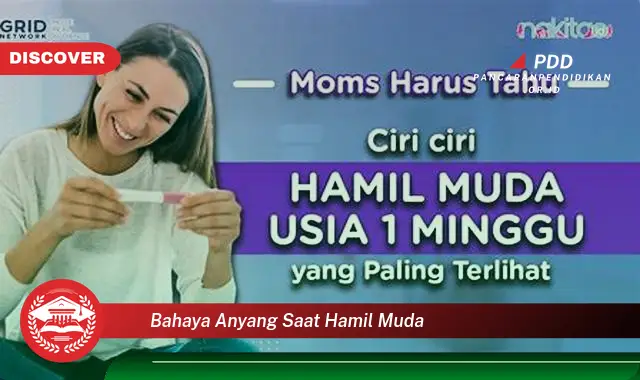 bahaya anyang saat hamil muda