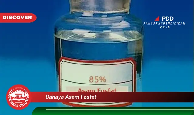 bahaya asam fosfat