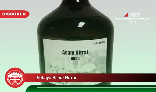 bahaya asam nitrat