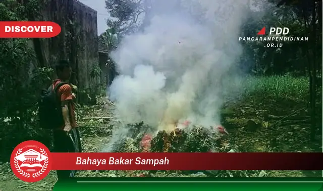 bahaya bakar sampah