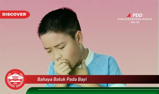 bahaya batuk pada bayi