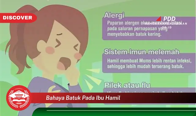 bahaya batuk pada ibu hamil