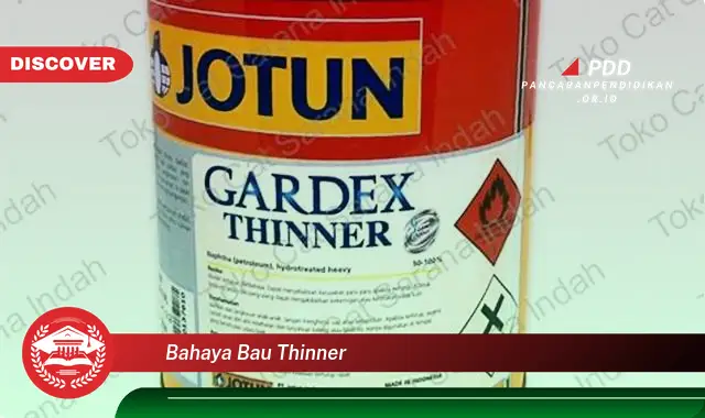 bahaya bau thinner