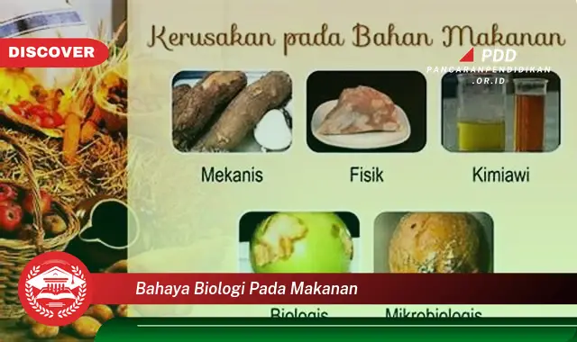 bahaya biologi pada makanan