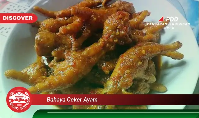 bahaya ceker ayam