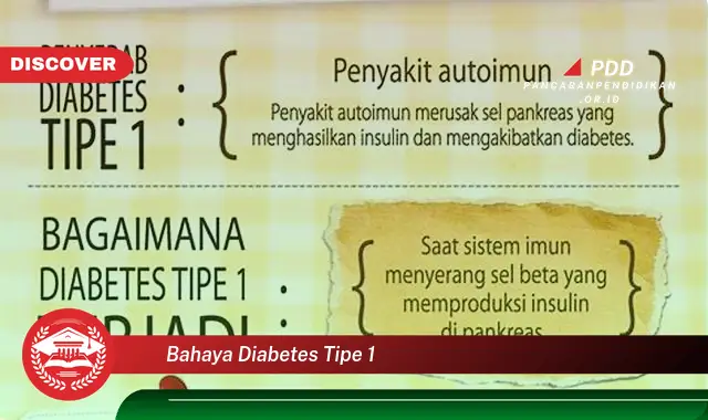 bahaya diabetes tipe 1