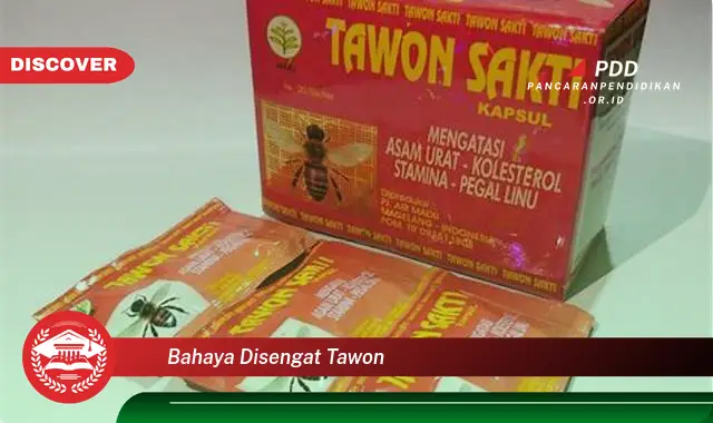 bahaya disengat tawon