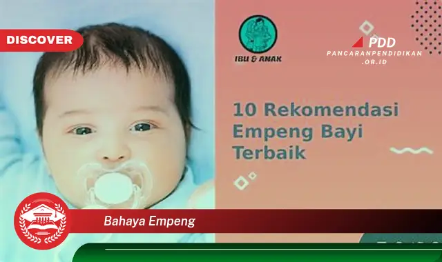 bahaya empeng