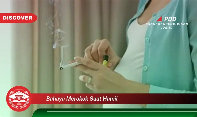 bahaya merokok saat hamil