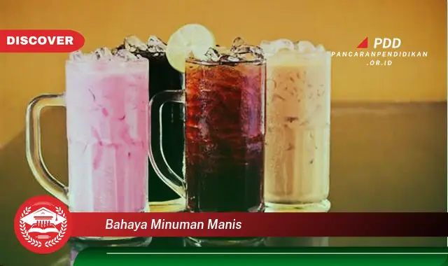 bahaya minuman manis