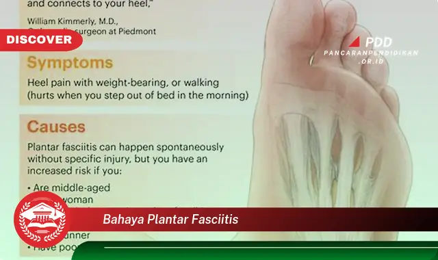 bahaya plantar fasciitis