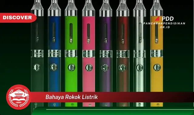 bahaya rokok listrik