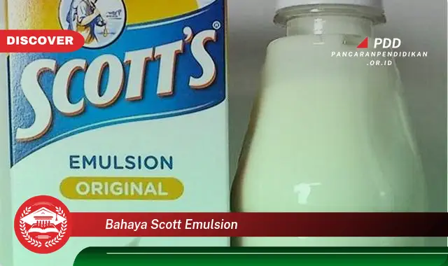 Inilah 5 Bahaya Scott Emulsion yang Wajib Diintip