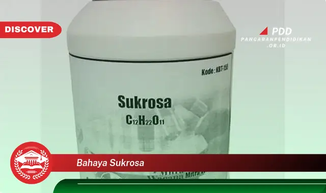 bahaya sukrosa