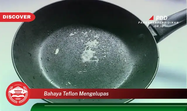 bahaya teflon mengelupas