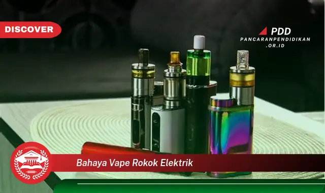 bahaya vape rokok elektrik