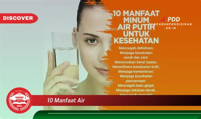 10 manfaat air