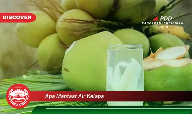 apa manfaat air kelapa