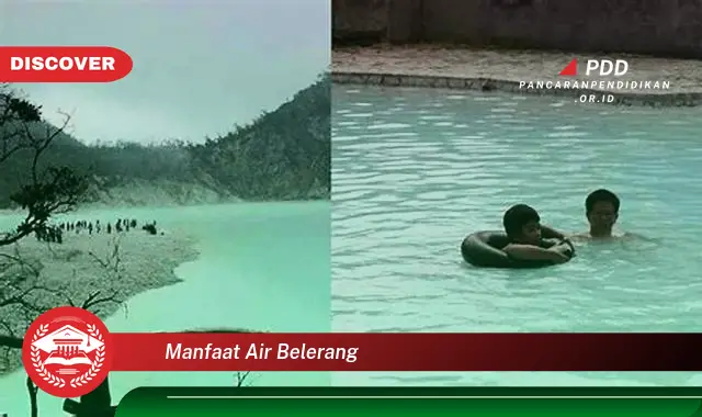 manfaat air belerang