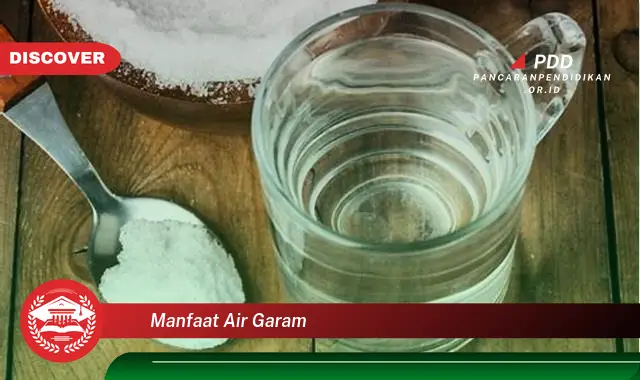 manfaat air garam