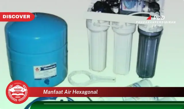 manfaat air hexagonal