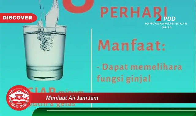 manfaat air jam jam