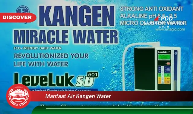 manfaat air kangen water