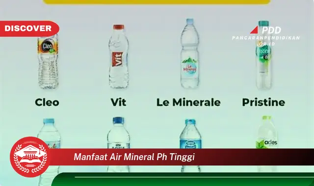 manfaat air mineral ph tinggi