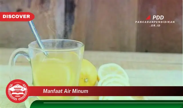 manfaat air minum