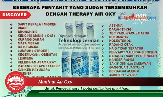 manfaat air oxy