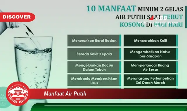 manfaat air putih