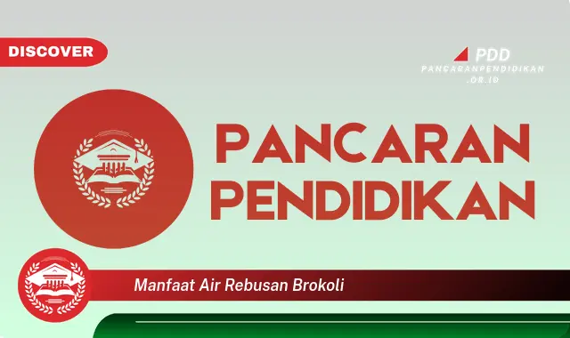 manfaat air rebusan brokoli