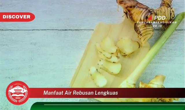 manfaat air rebusan lengkuas