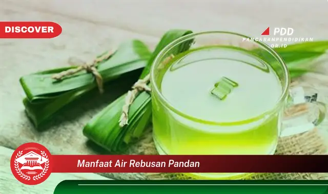 manfaat air rebusan pandan