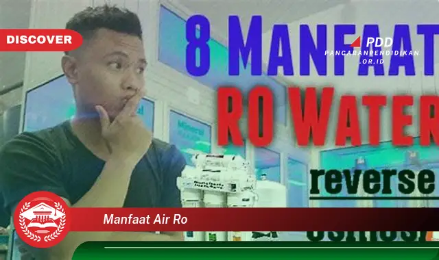 manfaat air ro