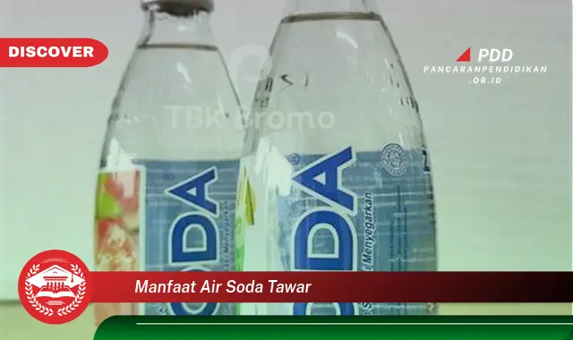 manfaat air soda tawar