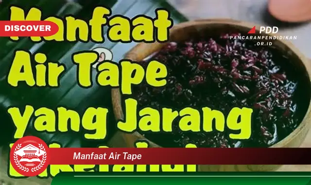 manfaat air tape