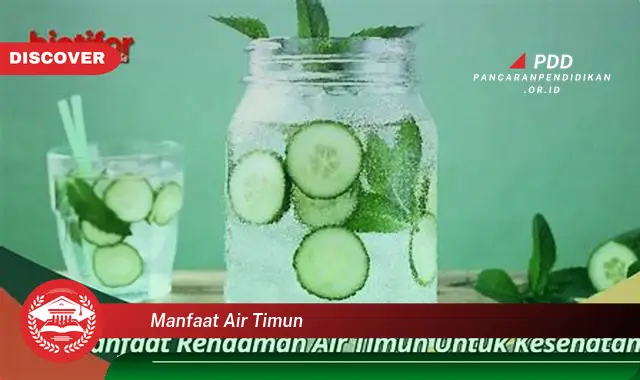 manfaat air timun