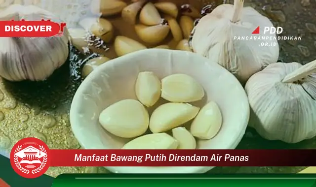 manfaat bawang putih direndam air panas