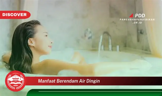 manfaat berendam air dingin