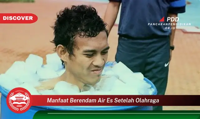 manfaat berendam air es setelah olahraga