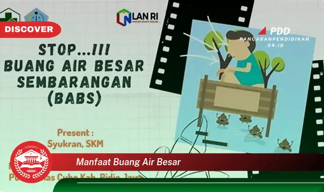 manfaat buang air besar