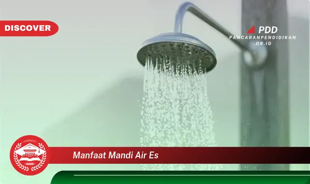 manfaat mandi air es