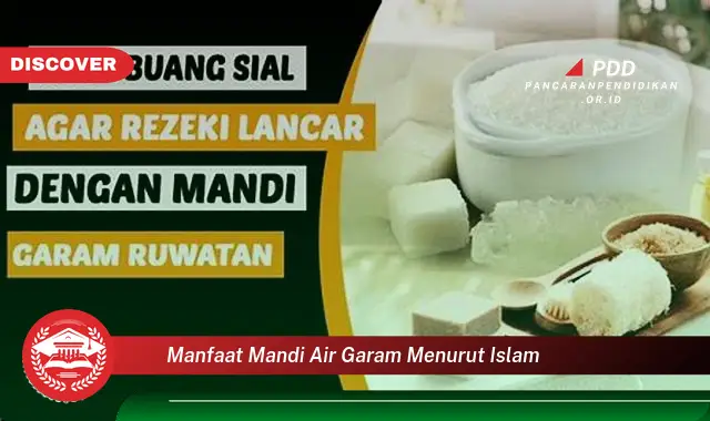 manfaat mandi air garam menurut islam