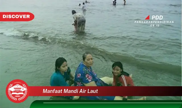 manfaat mandi air laut