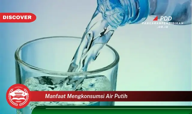 manfaat mengkonsumsi air putih